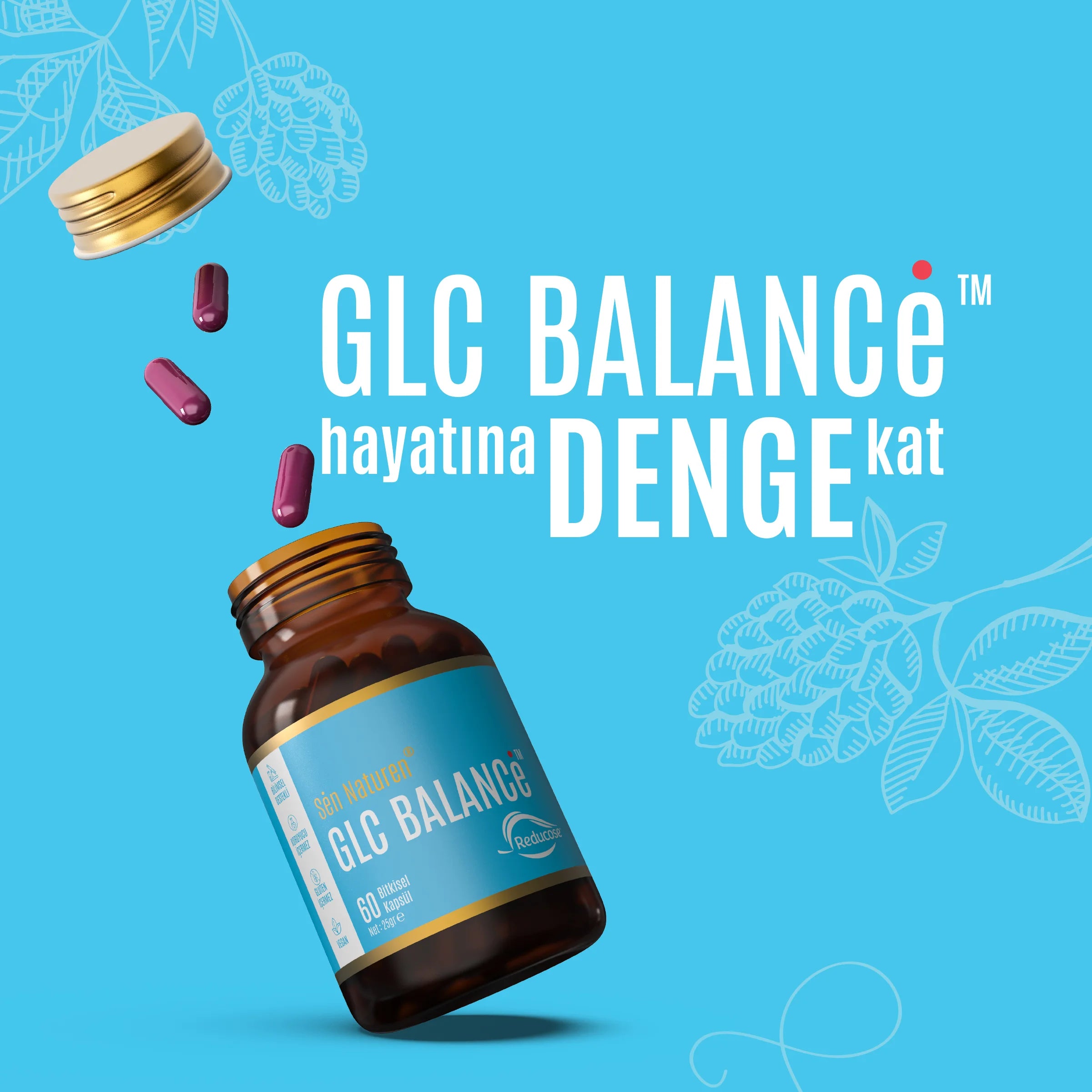 Sen Naturen GLC Balance - Dut Yaprağı Ekstresi ve Reducose ile Kan Şekeri Dengesi
