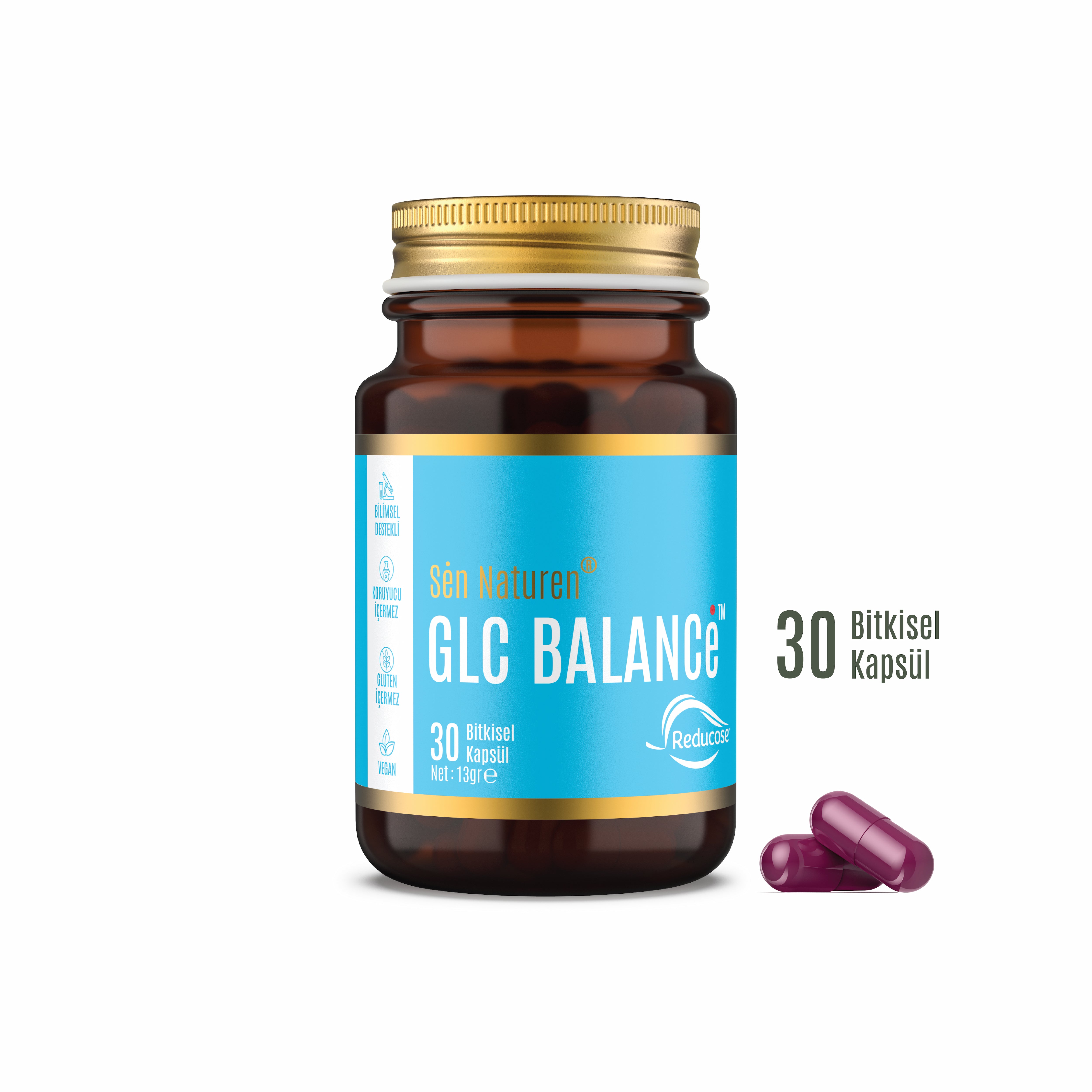 GLC BALANCe™ Reducose 250 mg 30 Kapsül (MİNİ BOY)